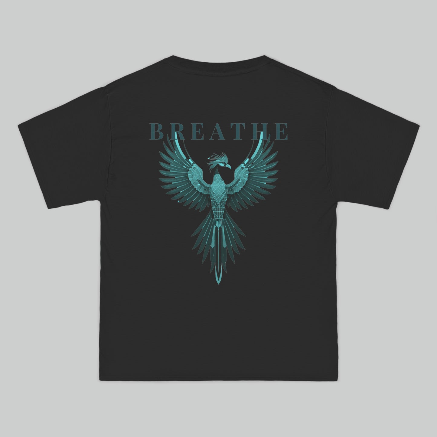 Breathe Phoenix - Cotton Unisex T-shirt - Minimaluno