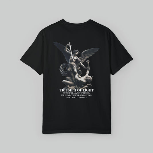 St. Michael defeat the Devil - Cotton unisex T-shirt